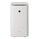 【中古】 SHARP シャープ 除湿機 兼 加湿空気清浄機 除湿 5L プラズマクラスター 25000 ハイグレード 10畳 空気清浄 21畳 ホワイト KI-LD50-W