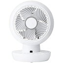 【中古】 CF-T2001WH (ホワイト) 3D DCコードレス充電式サーキュレーター リモコン付