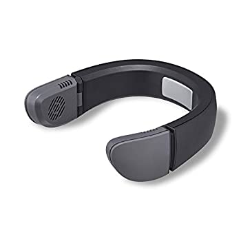 【中古】 ドウシシャ 携帯扇風機 ネックファン ハイブリッド式 Tempo(テンポ) 2電源対応(充電式・USB) ブラック 【中古】 ドウシシャ 携帯扇風機 ネックファン ハイブリッド式 Tempo(テンポ) 2電源対応(充電式・USB) ブラック