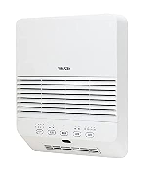 【中古】 山善 YAMAZEN 大風量 セラミックヒーター 壁掛タイプ (温度センサー) (1200 600W 2段階切替) (風量2段階調節) (切タイマー 最大6時間) (8時間オートオ