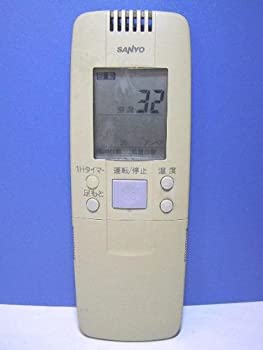 【中古】 SANYO サンヨー エアコンリモコン RCS-VR8B