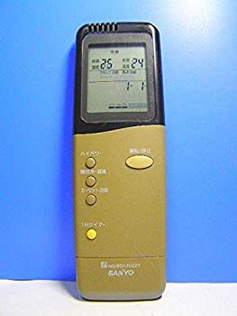 【中古】 SANYO サンヨー エアコンリモコン RCS-VR4A (K)