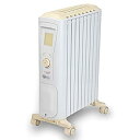 【中古】 DeLonghi デロンギ オイルヒーター ベルカルド RHJ75V0815 10~13畳用 クリームベージュ