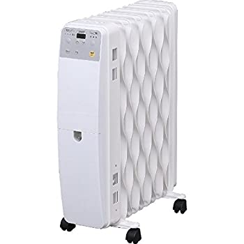 【中古】 KWOH-120M-W (ホワイト) ウェーブ型オイルヒーター 1200W