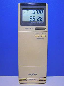 【中古】 SANYO サンヨー エアコンリモコン RCS-W25A