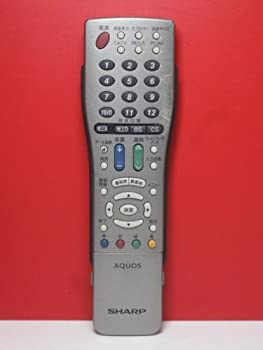 【中古】 SHARP シャープ テレビリモコン GA510WJSA
