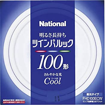 【中古】 パナソニック ツインパルック蛍光灯 100形 丸形 クール色 FHD100ECW
