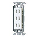 【中古】 Panasonic パナソニック コスモシリーズワイド21 埋込トリプルコンセント (ホワイト) WTF13033WK (10個入)