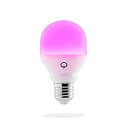 【中古】 LIFX Mini スマートLED電球 (60W相当A19 E26) Alexa Google HomeKit対応 調光調色 色変更 L3A19MC08E26JP