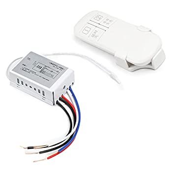 【中古】 Aicosinegワイヤレスリレー ?無線リレースイッチ 送信機ワイヤレスリモコンリモコン 制御用のレシーバー ワイヤレスリモコンスイッチ リモートコ