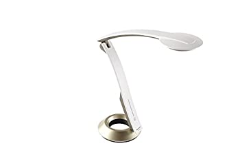 【中古】 パナソニック LEDデスクライト パールホワイト仕上 LED(昼光色6200k・Ra90) SQ-LD600-W