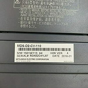 【中古】 サーボドライバ サーボアンプ MDS-D2-CV-110