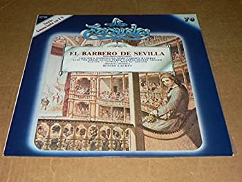 【中古】(未使用品) LP (スペイン盤) サルスエラBENITO LAURET指揮EL BARBERO DE SEVILLA無帯 美盤 全曲再生良好