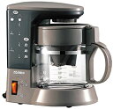 【中古】(未使用品) ZOJIRUSHI 珈琲通 コーヒーメーカー 【カップ約1から4杯】 ハーブブラウン EC-TB40-TD