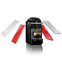 【中古】 ネスプレッソ コーヒーメーカー ピクシークリップ ホワイト&コーラルレッド D60WR