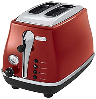 【中古】 デロンギ DeLonghi アイコナ・コレクション ポップアップトースター ?CTO2003J-R