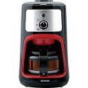 【中古】 アイリスオーヤマ コーヒーメーカー 全自動 メッシュフィルター付き 1~4杯用 ブラック IAC-A600