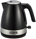 【中古】 デロンギ DeLonghi 電気ケトル アクティブ シリーズ ブラック KBLA1200J-BK
