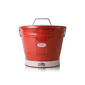 【中古】 PRISMATE (プリズメイト) ポッピング バケツ 楽しく使えるレシピブック付 PR-SK005 (RD (レッド) )