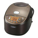 【中古】 象印 炊飯器 1升 (10合) IH式 極め炊き ブラウン NP-VZ18-TA