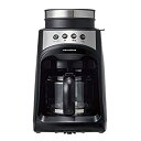 【中古】 レコルト グラインドアンドドリップコーヒーメーカー フィーカ ブラック RGD-1 recolte Grind & Drip Coffee Maker FIKA