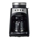 【中古】 レコルト グラインドアンドドリップコーヒーメーカー フィーカ ブラック RGD-1 recolte Grind ＆ Drip Coffee Maker FIKA