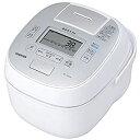 【中古】 東芝 真空圧力IHジャー炊飯器 (5.5合炊き) グランホワイトTOSHIBA 合わせ炊き RC-10VXN-W(2)
