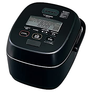 【中古】 象印 炊飯器 圧力IH炊飯ジャー (5.5合炊き) ブラック ZOJIRUSHI 極め炊き NW-JX10-BA