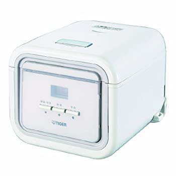 Microcomputer - 3 People - 【中古】 TIGER タイガー マイコン炊飯ジャー 炊きたてミニ (3合炊き) シンプルホワイト JAJ-A550-WS