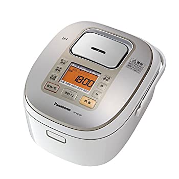 【中古】 パナソニック 5.5合 炊飯器 IH式 ホワイト SR-HB104-W