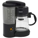 【中古】 山善 コーヒーメーカー 650ml (5カップ) ブラック YCA-500 (B) 1年