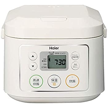 【中古】 ハイアール マイコンジャー炊飯器（3合炊き） ホワイトHaier JJ-M30C-W