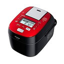 【中古】 パナソニック 5.5合 炊飯器 圧力IH式 Wおどり炊き ルージュブラック SR-SPX106-RK