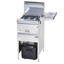 【中古】 マルゼン (maruzen) ガスフライヤー (スタンダードシリーズ) 自動点火 W430×D600×H800mm MGF-18K