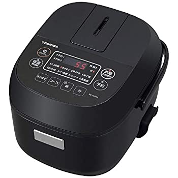 【中古】 東芝 マイコンジャー炊飯器 (3合炊き) ブラックTOSHIBA RC-5MFM-K