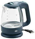 【中古】 タマハシ マリ・クレール Aqua Glass 電気ケトル 1.2L MC-713L ブラック