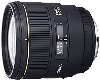 【中古】 SIGMA 単焦点中望遠レンズ 85mm F1.4 EX DG HSM キャノン 用 フルサイズ対応 320546
