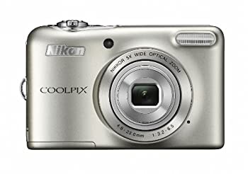 【中古】 Nikon ニコン デジタルカメラ COOLPIX L30 5倍ズーム 2005万画素 乾電池タイプ シルバー L30SL