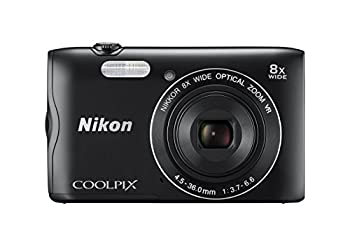 【中古】(未使用品) Nikon ニコン デジタルカメラ COOLPIX A300 光学8倍ズーム 2005万画素 ブラック A300BK