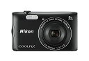 【中古】 Nikon ニコン デジタルカメラ COOLPIX A300 光学8倍ズーム 2005万画素 ブラック A300BK