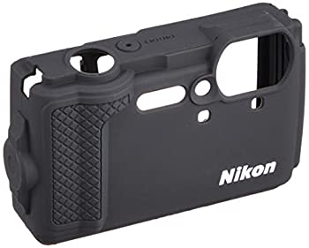 【中古】(未使用品) Nikon ニコン シリコンジャケット CF-CP3 BK ブラック (Nikon ニコン デジタルカメラ COOLPIX W300用)