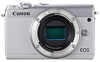【中古】 Canon キャノン ミラーレス一眼カメラ EOS M100 ボディー (ホワイト) EOSM100WH-BODY
