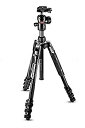 【中古】 Manfrotto マンフロット 三脚 Befreeアドバンス アルミ 4段 自由雲台 レバーロック式L三脚キット ブラック MKBFRLA4BK-BH