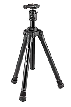 Velbon - 【中古】 Velbon トラベル三脚 ULTREK UT-3AR 5段 ウルトラロック 全高135.5cm 縮長29.5cm 脚径21mm 小型 自由雲台 アルカスイス互換 アルミ脚 437006