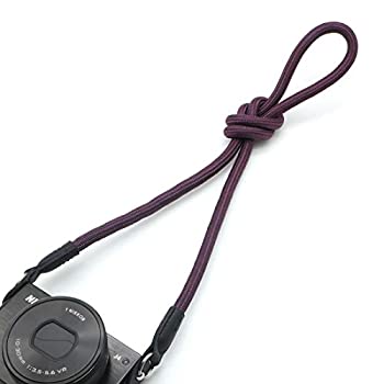 【中古】 INPON カメラストラップ ネックストラップ 金属リング リングカバー付き 一眼レフ ミラーレス..