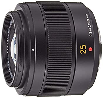 【中古】 パナソニック 標準単焦点レンズ マイクロフォーサーズ用 ルミックス LEICA DG SUMMILUX 25mm F1.4 II ASPH. ブラック H-XA025