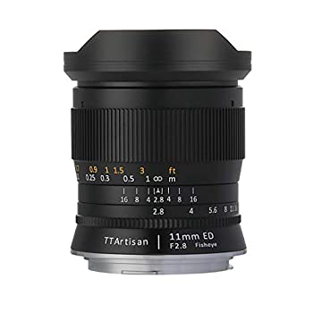 【中古】 銘匠光学 TTArtisan 11mm f 2.8 Fisheye ED (ニコンZ) 2年 付