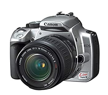 【中古】 Canon キャノン EOS KISS デジタル N シルバー レンズキット 0128B002