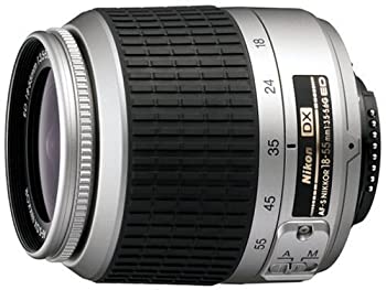 【中古】 Nikon ニコン AF-S DX ズームニッコール ED 18-55mm F3.5-5.6G シルバー デジタル一眼レフ用