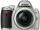 【中古】 Nikon ニコン デジタル一眼レフカメラ D40 レンズキット シルバー D40SLK